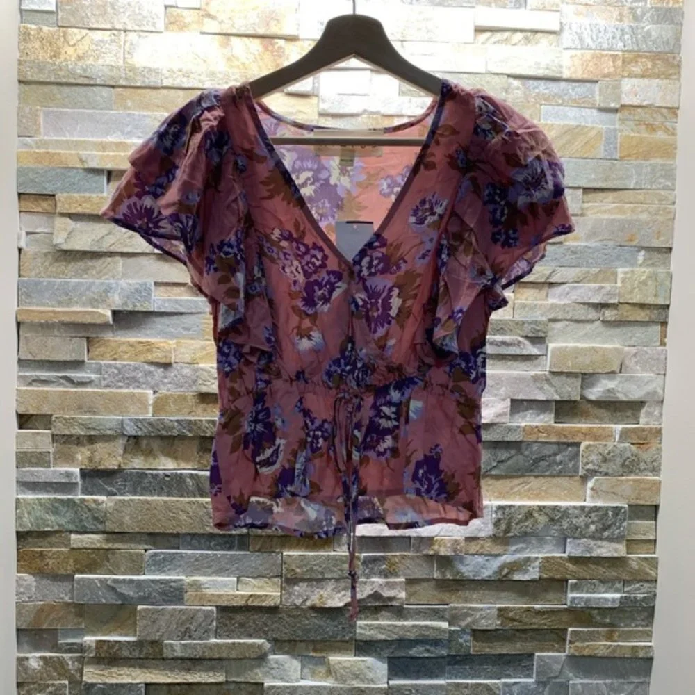 Hiatus Ruffle Layer Crop Top - Picture 2 of 6